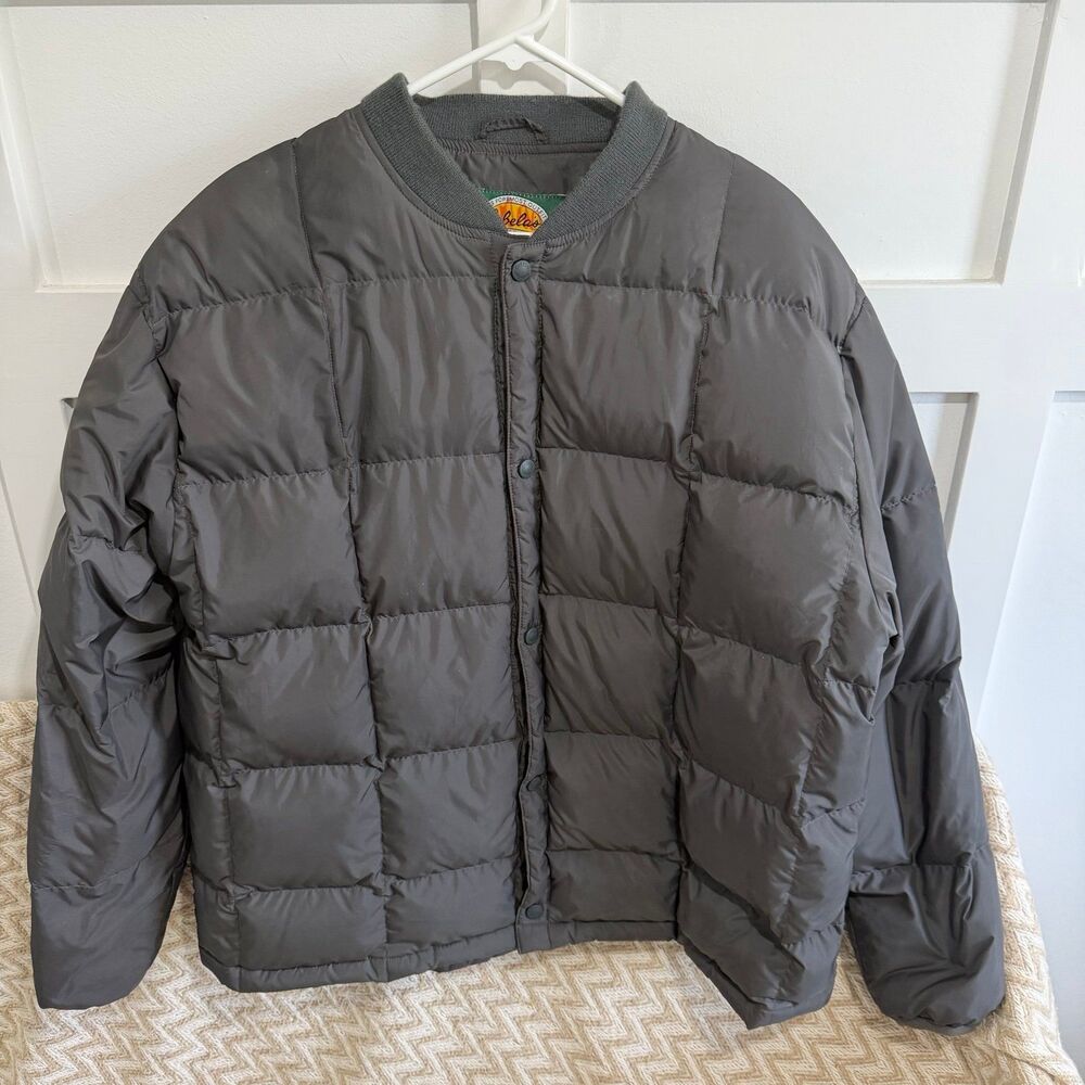 Vintage Cabela’s Men’s Premier Northern Goose Down Snap Puffer Jacket